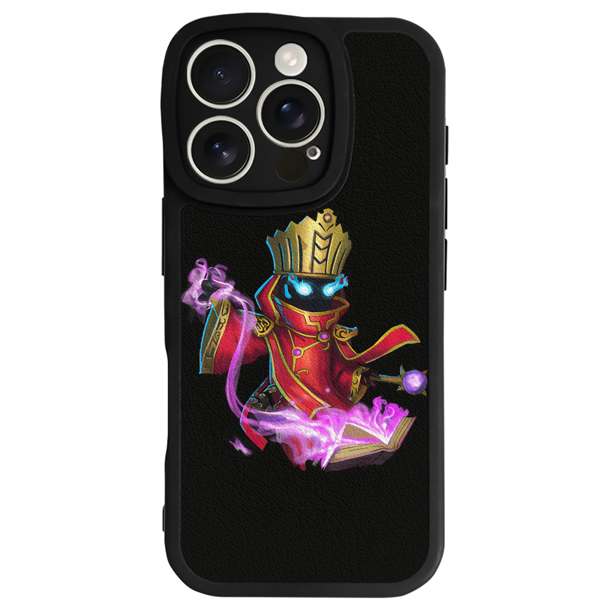 リーグ・オブ・レジェンド League of Legends LOL 【iPhone 16シリーズ対応】シリコンスマホケース（レザー調） 材質：シリコン
